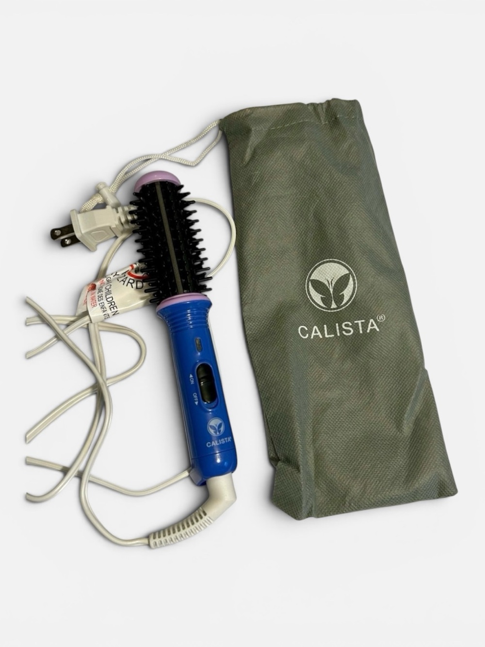 Calista GoGo Mini Heated Round Brush travel curler